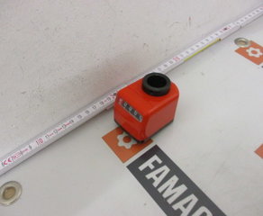 Датчик позиции 
Digitale Positionsanzeige
Type: OP6-A-8.0-DX-F20-R
A/ Ableseposition, horiz.
8,0 / Anzeige/Umdr. (mm)
DX / Hohlwelle 20mm
R / Gehausefarbe orange Willtec Messtechnik