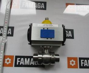 Шаровой кран с пневмоприводом
BALL VALVE - VSP/2V - 3/4