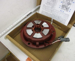 Электромагнитный тормоз
MGM-
MGM - brake coil (AC) Pos. 25
71 AC 230/400/50 MGM Electric Motors