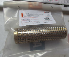 Обойма 
Kugelkäfig mit Sicherungsringeinstich, Messing, D1=30, L=120 FIBRO