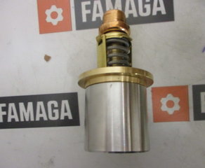 Регулятор 
2012A 115/46
Regelelement für M50 bis M150
***mit Bolzen und Splint***
Regelelement für 3/2 Wege
Temperaturregelventil
Typ M50 bis M150 Standard
Nenntemperatur +46 °C
Regelbereich +40 bis +50°C
Werkstoff RG
für Handnotbetätigung MVA