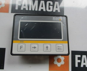 Индикатор положения
Z50-000-024-2
1-Achs-Positionsanzeige mit
1 4 mm hohe 7 -stel. LCD-Anzeige
inkl. RS232-Schnittstelle mit
Mini-USB-Anschluss
000 = Standardversion
024 = Versorgung 24V DC
2 =Signaleingang
A/A',B/B', Z/Z'
Versorgung/Pegel
10-30 V DC / 5V TTL ELGO Electronic