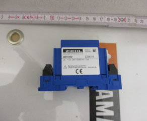 Реле
WD100V, Watchdog-Zeitrelais
Clockeingänge 5/24 V, 0,5 - 10.000 ms
Überwachung Rechteck DC 5/24 V
Auswerteintervall 1 - 10.000 ms
Gehäuse V2, 2 TE, 35 mm
Ersetzt WD100V, Z224317
Einstellbereich erweitert, neuer Eingang 5 V Ziehl industrie-elektronik