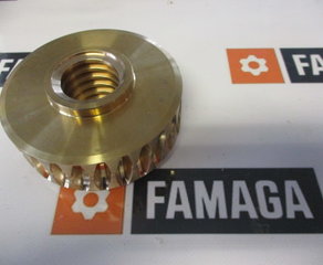 Колесо
SR-M4-BA1-28:1-T-40x7-RH
Schneckenrad MERKUR 4
BA 1
Übersetzung i=28:1
mit Tr40x7
Rechtsgewinde Alltec Antriebstechnik