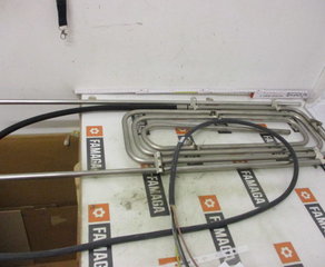 Нагревательный элемент
SCAX 7,5kW 3x400V, 660 x 280 x 35mm (fylld), 0,5m submersible + 1,5m cable, Vertical mount, Straight frame G950 x B280mm Scandymet